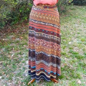 Robert Louis BoHo maxi skirt size 1X